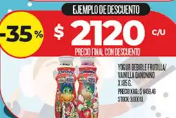 Supermercados DIA Danonino yogur bebible frutilla vainilla oferta