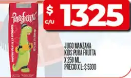 Supermercados DIA Pura frutta jugo manzana kids oferta