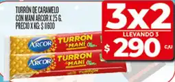 Supermercados DIA Arcor turron mani oferta