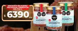Supermercados DIA Anchoita en aceite/provenzal/pimenton oferta