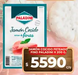 Supermercados DIA Paladini jamón cocido finas oferta