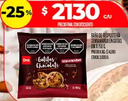 Supermercados DIA Dia gotitas chocolate semiamargo oferta