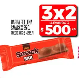 Supermercados DIA Smack bar oferta