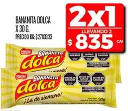 Supermercados DIA Nestle bananita dolca oferta