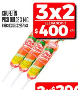 Supermercados DIA Pico Dulce chupetín oferta