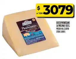 Supermercados DIA La paulina queso parmesano tradicional oferta