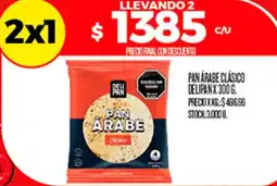 Supermercados DIA Delipan pan árabe clásico oferta