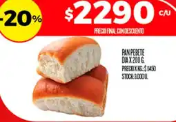 Supermercados DIA Dia pan pebete oferta