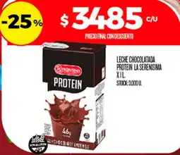 Supermercados DIA La serenisima leche chocolatada protein oferta