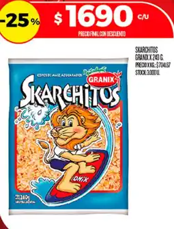 Supermercados DIA Granix skarchitos oferta