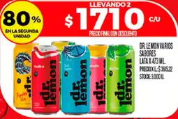 Supermercados DIA Dr. lemon varios sabores oferta