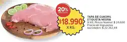 Carrefour Tapa de cuadril etiqueta negra oferta