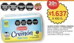 Carrefour Market Queso doble crema oferta