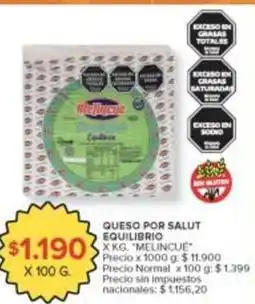 Carrefour Market Melincue - queso por salut equilibrio oferta