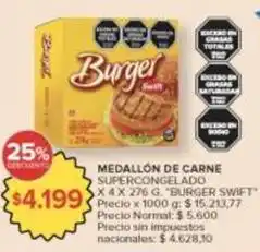 Carrefour Market Medallón de carne supercongelado oferta