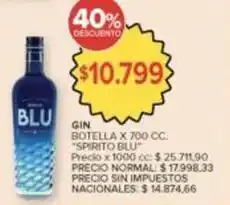 Carrefour Market Gin botella oferta