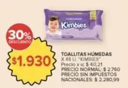 Carrefour Market Kimbies - toallitas humedas oferta