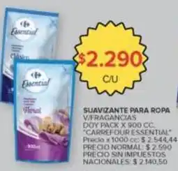 Carrefour Market Carrefour - suavizante para ropa oferta