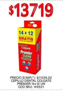 Colgate cepillo dental premier