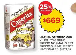 Carrefour Caserita harina de trigo 000 oferta