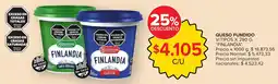 Carrefour Finlandia queso fundido v/tipos oferta
