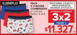Carrefour Boxer combinado v/ colores oferta