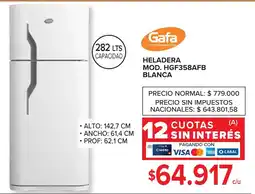 Carrefour Gafa heladera oferta
