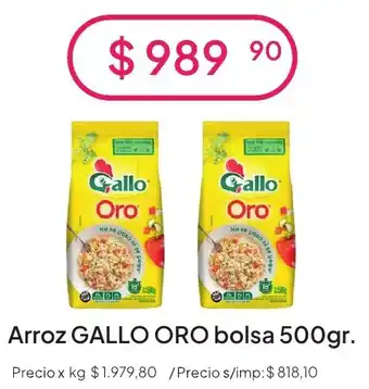 Hergo Gallo arroz oro oferta