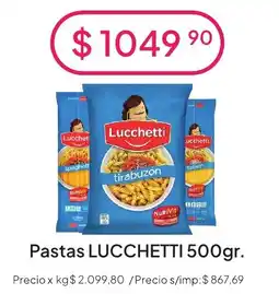 Hergo Lucchetti pastas oferta
