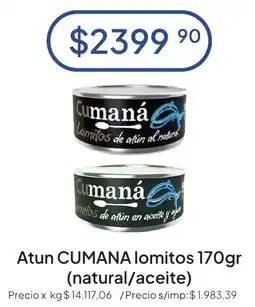Hergo Cumaná atún lomitos oferta