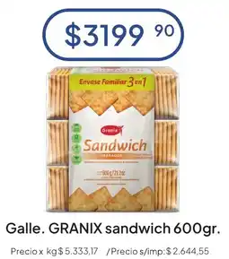 Hergo Granix sandwich oferta