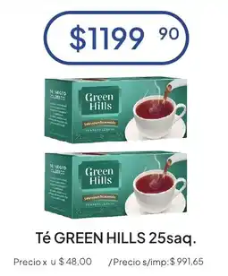 Hergo Green hills té oferta
