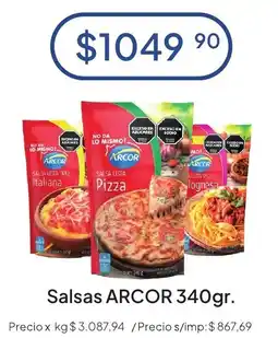 Hergo Arcor salsas oferta