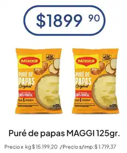 Hergo Maggi puré de papas original oferta