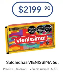 Hergo Vienissima salchichas oferta