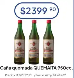 Hergo Quemaita caña quemada oferta