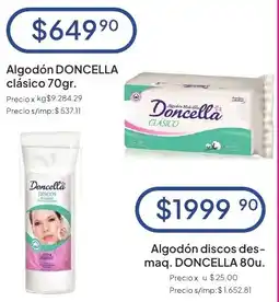 Hergo Doncella algodón clásico oferta
