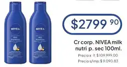 Hergo Nivea milk nutritivo oferta