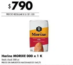 Disco Morixe harina morixe 000 oferta