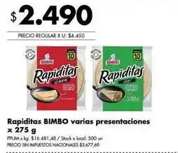 Disco Bimbo rapiditas oferta