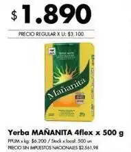Disco Mañanita yerba mañanita 4flex oferta
