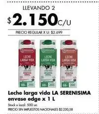 Disco Leche larga vida oferta