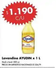 Disco Ayudin - lavandina oferta