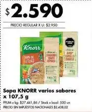 Disco Knorr sopa oferta