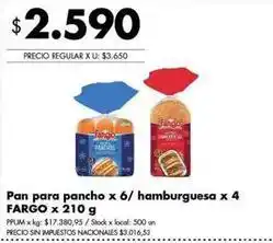 Disco Fargo pan para pancho oferta