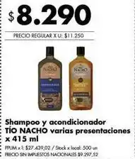 Disco Shampoo y acondicionador oferta