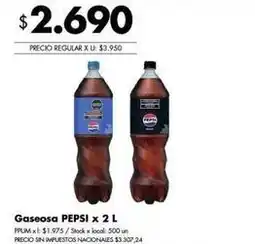Disco Pepsi gaseosa oferta