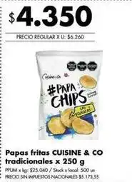 Disco Papas fritas oferta