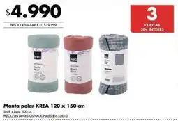 Disco Krea manta polar oferta