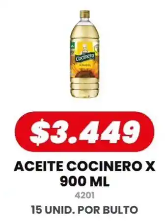 Autoservicio Capo Cocinero aceite oferta